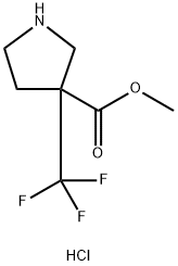 3-Trifluoromethyl-pyrrolidine-3-carboxylic acid methyl ester hydrochloride