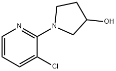 1-(3-chloropyridin-2-yl)pyrrolidin-3-ol,1289149-20-7,结构式