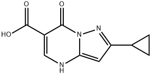 1296223-70-5 2-cyclopropyl-7-oxo-4H,7H-pyrazolo[1,5-a]pyrimidine-6-carboxylic acid