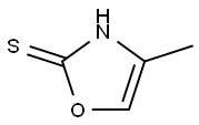 4-甲基-2(3H)-恶唑硫酮 结构式