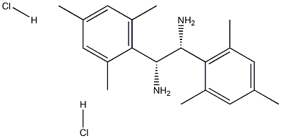 (1R,2R)-1,2-Diamino-1,2-dimesitylethane Dihydrochloride Struktur