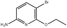 2-氨基-5-溴-6-乙氧基吡啶, 1308677-52-2, 结构式