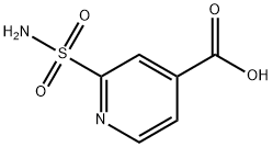 2-sulfamoylpyridine-4-carboxylic acid Struktur
