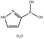 吡唑-3-硼酸水合物, 1310383-92-6, 结构式