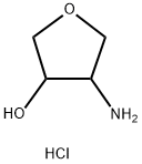 4-aMinotetrahydrofuran-3-ol hydrochloride Structure