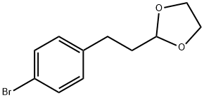 1,3-二氧戊环,2-[2-(溴苯基)乙基], 1312033-12-7, 结构式