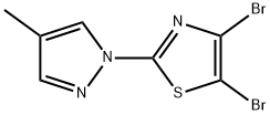 1314354-05-6 4,5-Dibromo-2-(4-methyl-1H-pyrazol-1-yl)thiazole