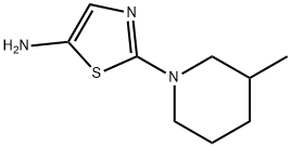 5-Amino-2-(3-methylpiperidin-1-yl)thiazole Structure