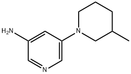 1314355-50-4 3-AMINO-5-(3-METHYLPIPERIDIN-1-YL)PYRIDINE