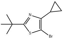 1314357-28-2 5-Bromo-4-cyclopropyl-2-tert-butylthiazole