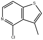 4-chloro-3-methylthieno[3,2-c]pyridine,1315362-03-8,结构式