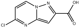 5-氯吡唑并[1,5-A]嘧啶-2-羧酸 结构式