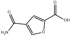 4-氨基甲酰基呋喃-2-羧酸, 1315367-95-3, 结构式