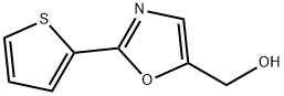 2-(噻吩-2-基)-1,3-噁唑-5-基]甲醇, 1333695-51-4, 结构式