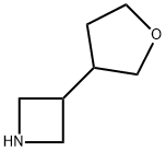 3-(四氢呋喃-3-基)氮杂环丁烷,1334148-09-2,结构式