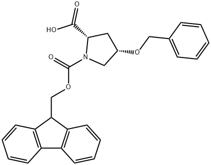 (2S,4S)-4-(benzyloxy)-1-{[(9H-fluoren-9-yl)methoxy]carbonyl}pyrrolidine-2-carboxylic acid|(4S)-1-FMOC-4-苄氧基-L-脯氨酸