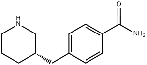 Benzamide, 4-[(3S)-3-piperidinylmethyl]- Structure