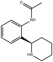 (R)-N-(2-(piperidin-2-yl)phenyl)acetamide, 1336263-10-5, 结构式