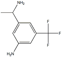3-(1-AMINOETHYL)-5-(TRIFLUOROMETHYL)ANILINE Structure