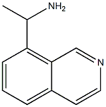 1-(ISOQUINOLIN-8-YL)ETHAN-1-AMINE Structure