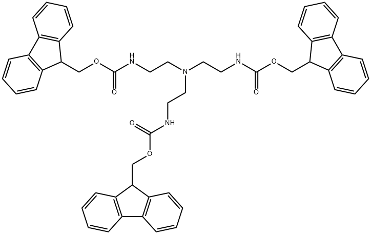 TRI(2-FMOC-AMINOETHYL) AMINE,1338643-94-9,结构式