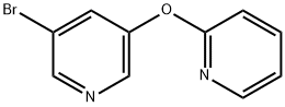 3-bromo-5-(pyridin-2-yloxy)pyridine Structure