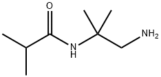 N-(1-氨基-2-甲基丙烷-2-基)异丁酰胺 结构式