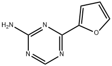 4-(2-Furyl)-1,3,5-triazin-2-amine Structure