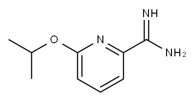 6-(丙烷-2-基氧基)吡啶-2-羧酰亚胺酰胺,1341040-99-0,结构式