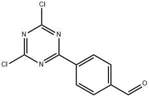 4-(4,6-二氯-1,3,5-三嗪-2-基)苯甲醛,1342231-00-8,结构式