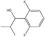 1-(2,6-difluorophenyl)-2-methylpropan-1-ol,1342349-03-4,结构式