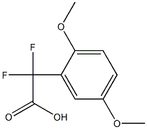 2-(2,5-dimethoxyphenyl)-2,2-difluoroacetic acid Structure
