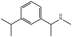 METHYL((1-[3-(PROPAN-2-YL)PHENYL]ETHYL))AMINE Structure