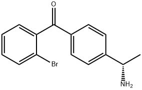 4-((1S)-1-Aminoethyl)phenyl 2-bromophenyl ketone Structure