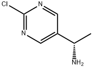 (S)-1-(2-chloropyrimidin-5-yl)ethan-1-amine Struktur