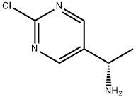 (S)-1-(2-chloropyrimidin-5-yl)ethan-1-amine,1344523-98-3,结构式