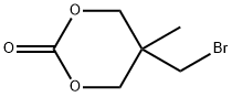 5-(bromomethyl)-5-methyl-1,3-dioxan-2-one Structure