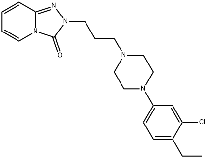 2-[3-[4-(3-chloro-4-ethylphenyl)piperazin-1-yl]propyl]-[1,2,4]triazolo[4,3-a]pyridin-3-one Structure
