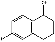 6-iodo-1,2,3,4-tetrahydro-naphthalen-1-ol 结构式