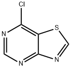 7-氯噻唑并[4,5-D]嘧啶 结构式