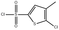 5-chloro-4-methylthiophene-2-sulfonyl chloride Structure