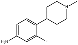 1353553-81-7 3-fluoro-4-(1-methylpiperidin-4-yl)aniline