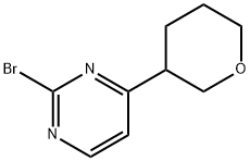 2-Bromo-4-(3-tetrahydropyranyl)pyrimidine|2-Bromo-4-(3-tetrahydropyranyl)pyrimidine