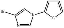 4-Bromo-1-(2-thienyl)-1H-imidazole 结构式