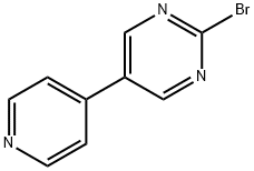 2-Bromo-5-(4-pyridyl)pyrimidine Struktur