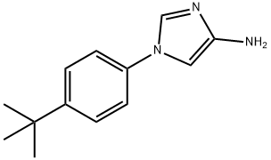 4-Amino-1-(4-tert-butylphenyl)imidazole 结构式