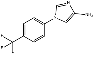 4-Amino-1-(4-trifluoromethylphenyl)imidazole Structure