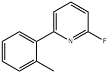 2-Fluoro-6-(2-tolyl)pyridine 结构式