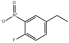 4-Ethyl-1-fluoro-2-nitrobenzene, 1357252-94-8, 结构式