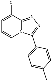 8-Chloro-3-(4-methylphenyl)-1,2,4-triazolo[4,3-a]pyridine Structure
